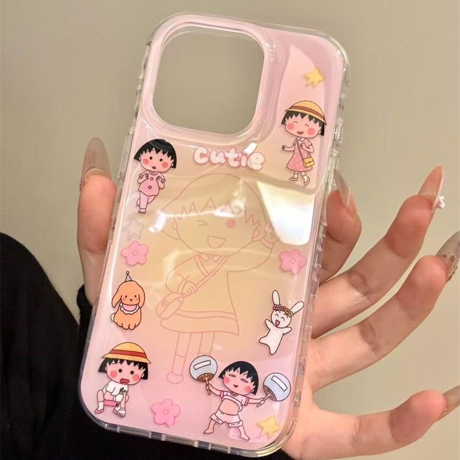 樱桃小丸子适用苹果iphone小米15/14/13promax防摔vivo华为oppo