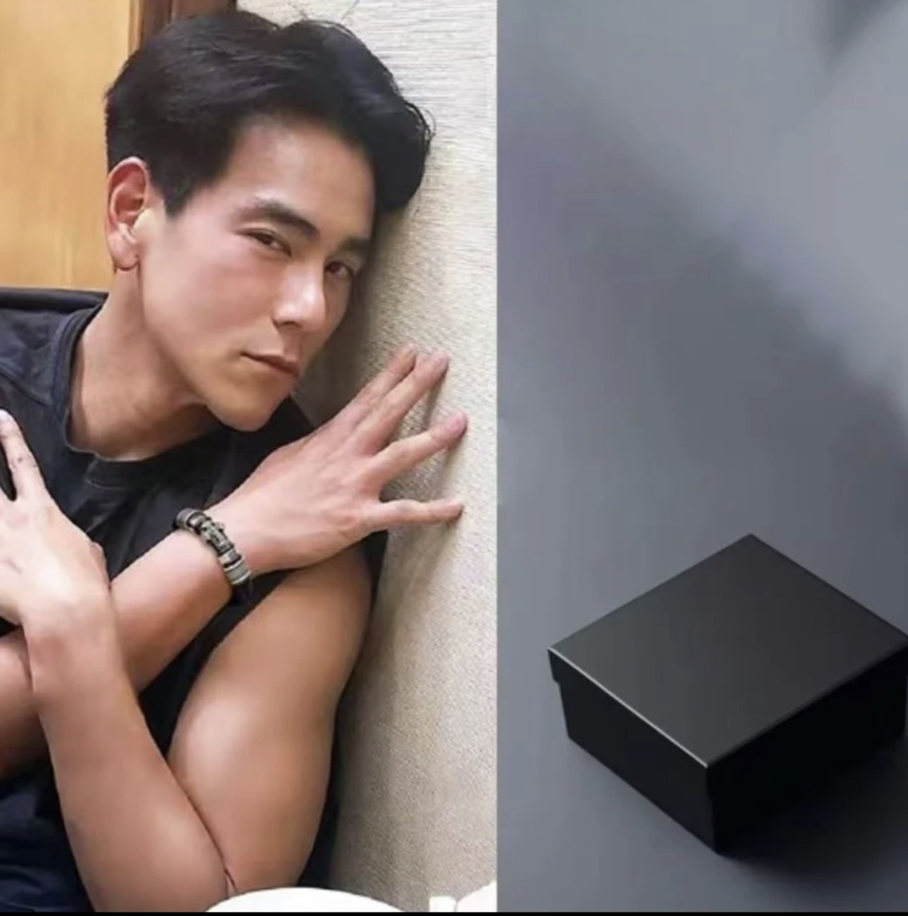 钛钢皮质手链 【 同款】黑武士白搭款饰品礼盒搭配套装整套发货 