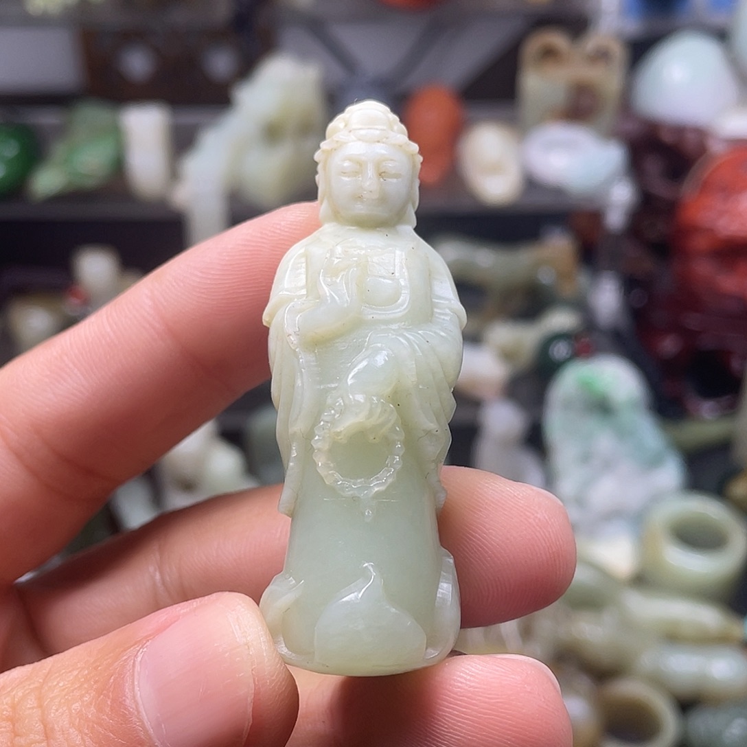 和田玉（糖玉）未镶嵌颈饰