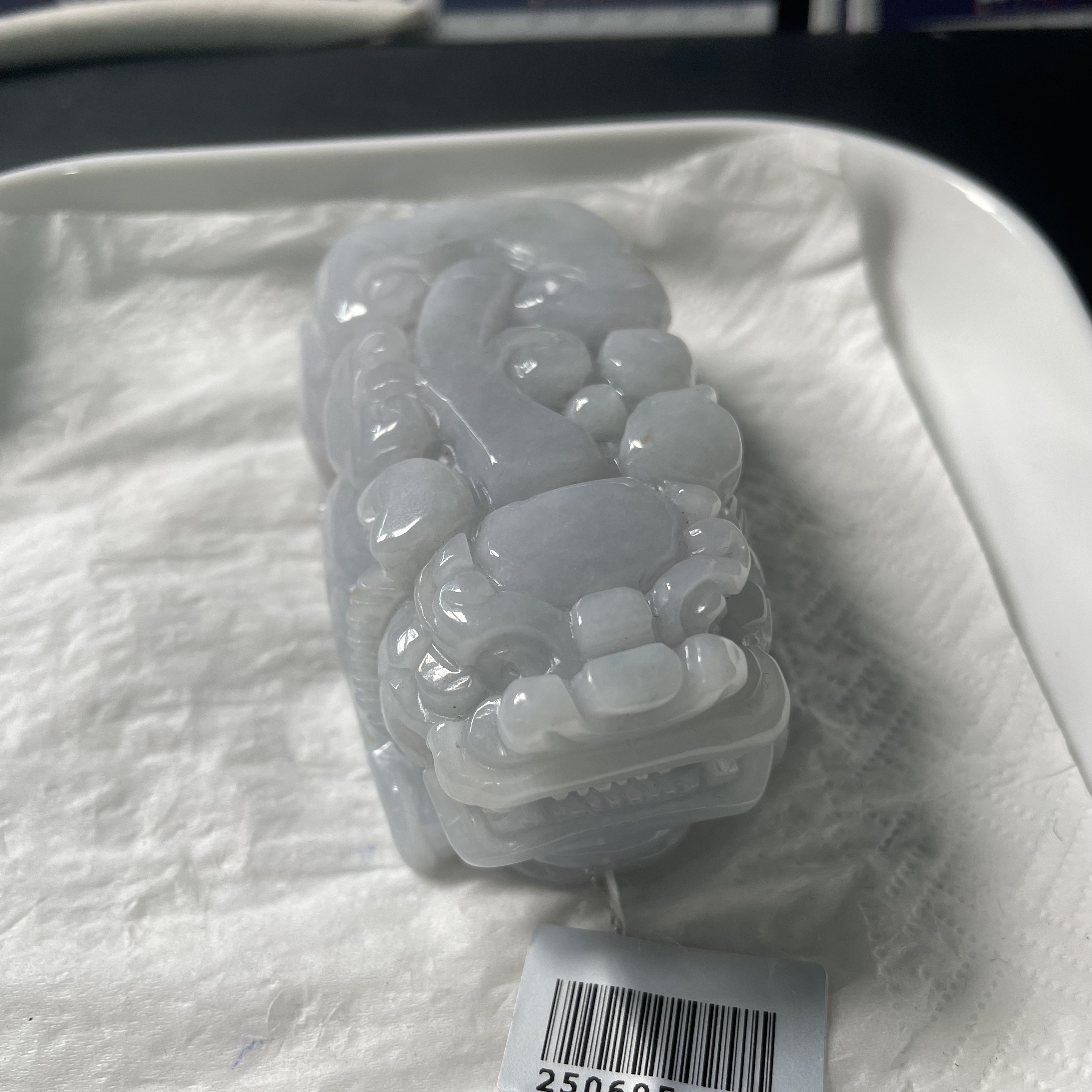  定制翡翠未镶嵌未抛光毛货貔貅480