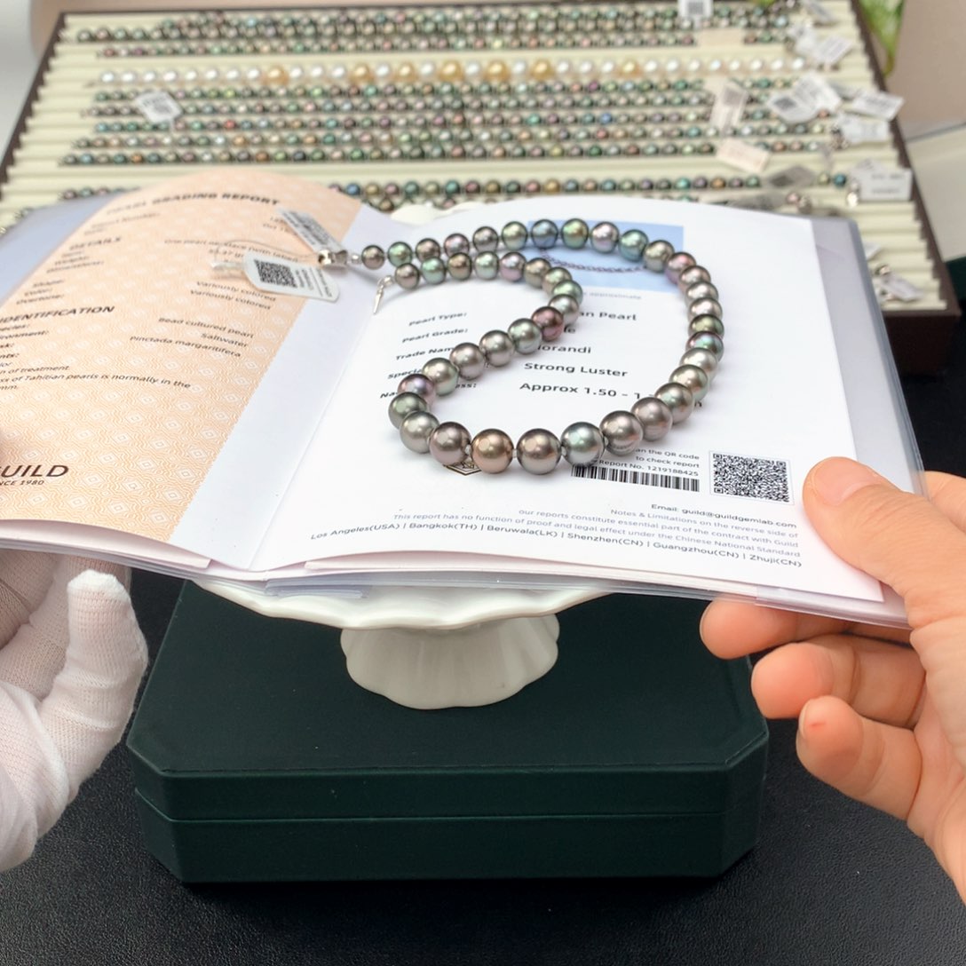 海水珍珠颈饰银S925镶嵌