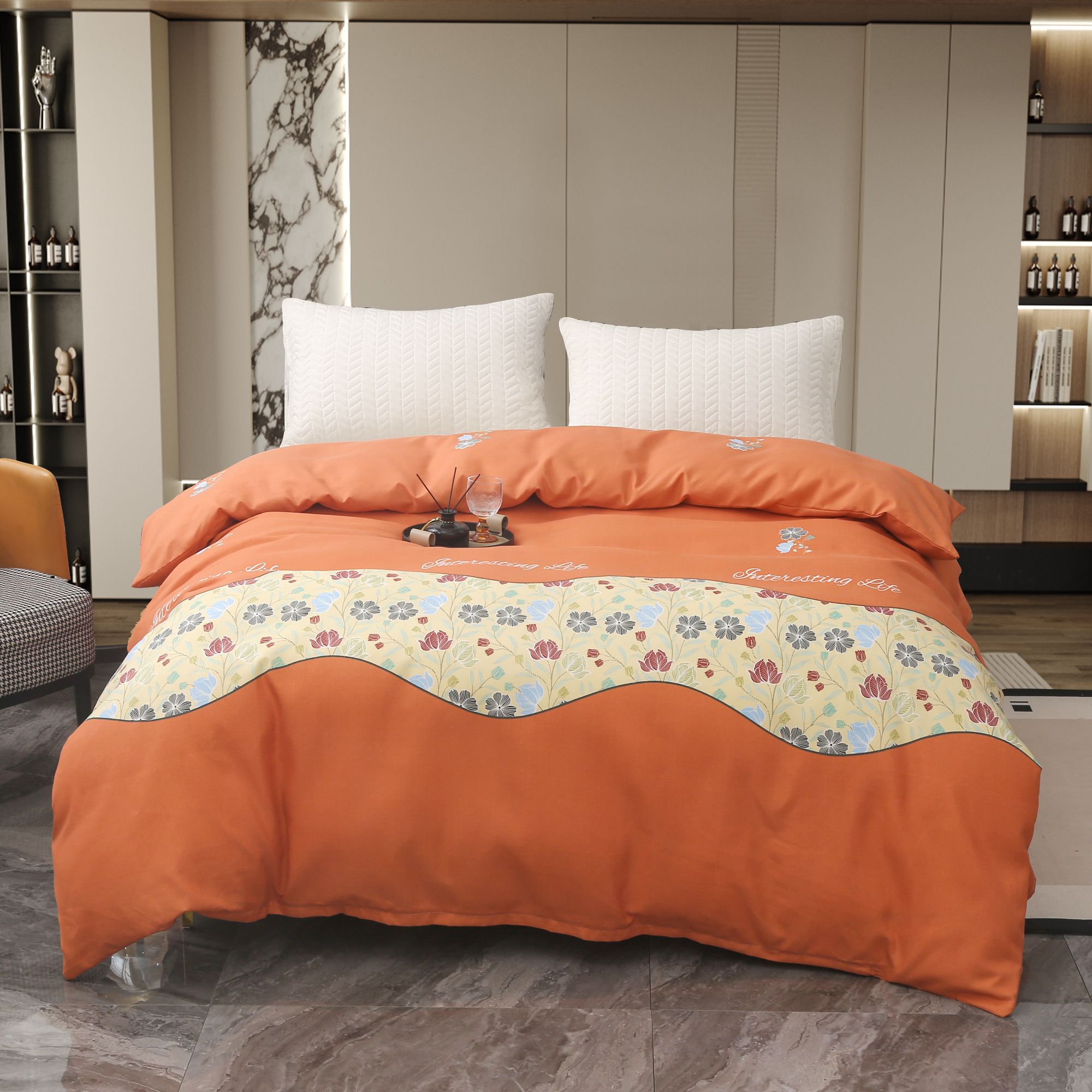 [趣活]加厚磨毛斜纹秋冬被套HBF