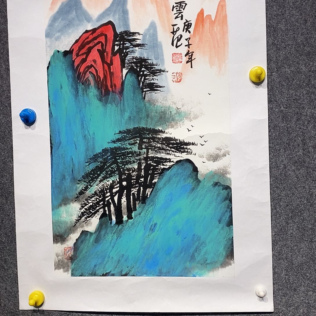 横款带灯Jgh 老师山水