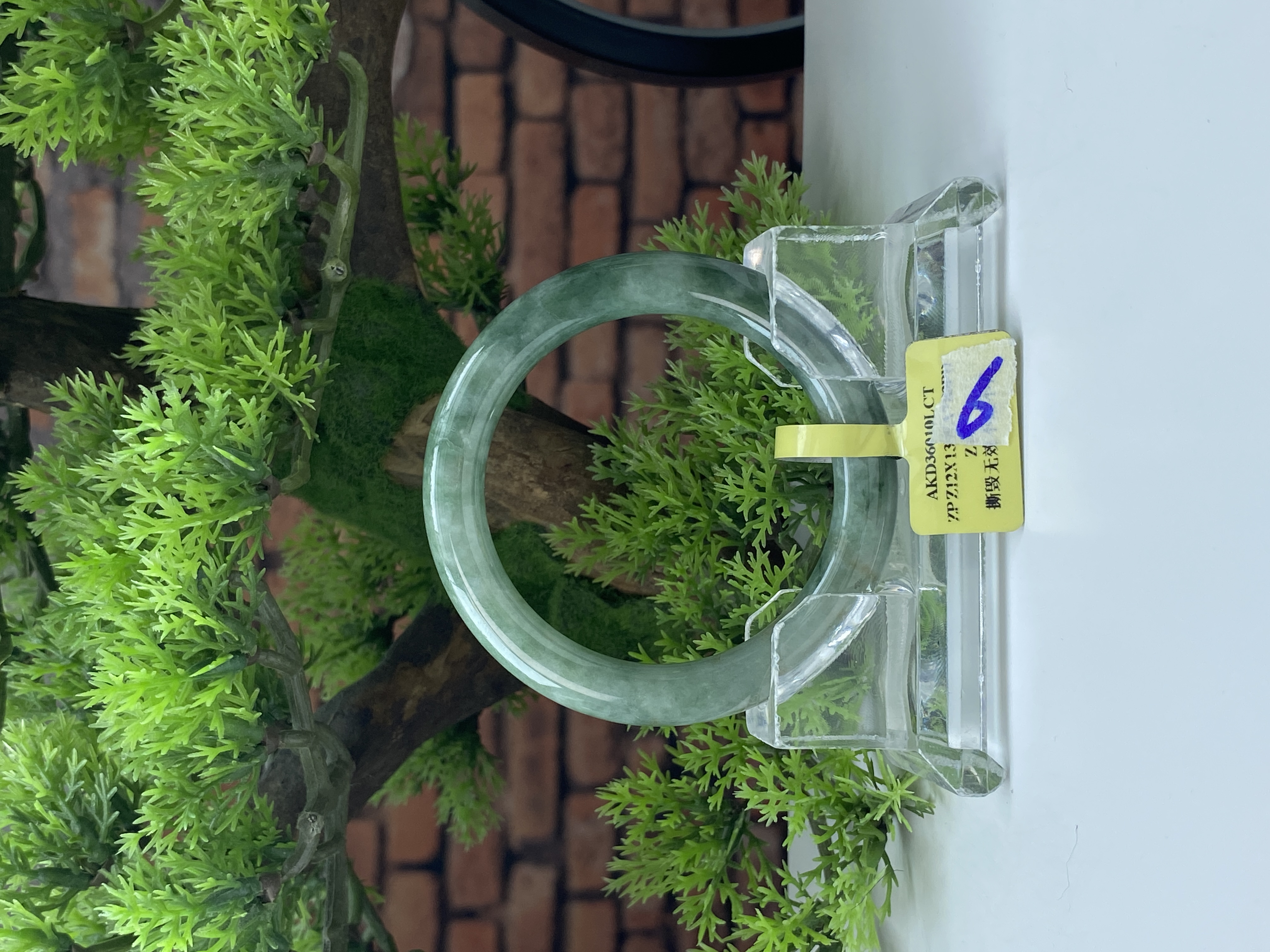 57【刀客砍价王】燕子-天然缅甸A货翡翠手镯   K6