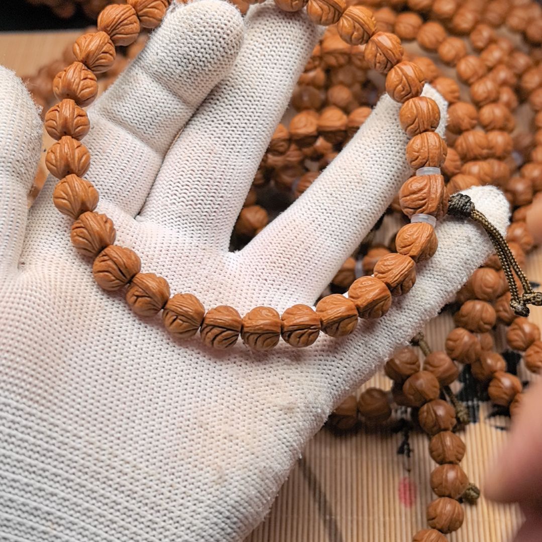 吊坠桃核精品小龙纹手持