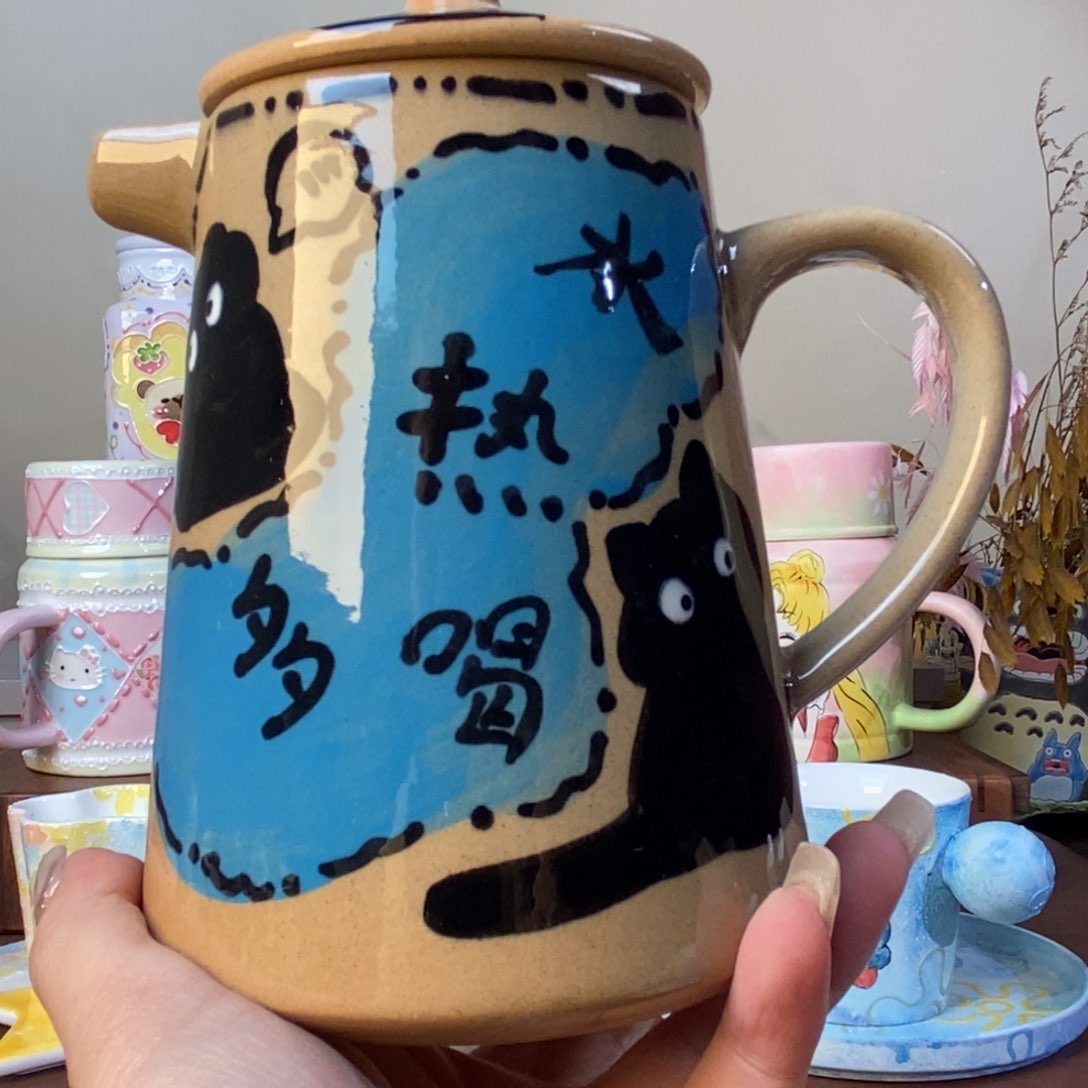 杯景德镇手绘水杯