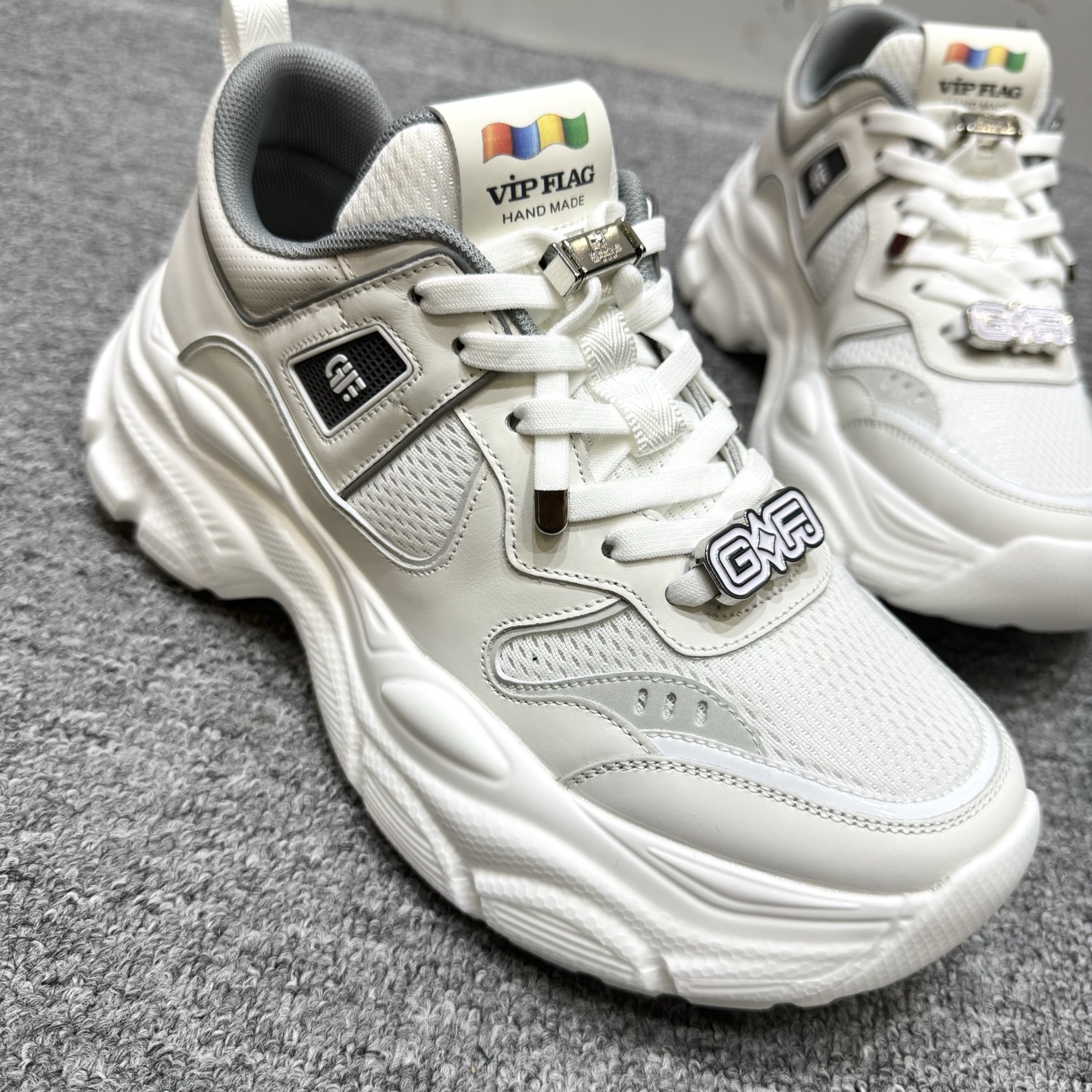 【史蒂芬费勒斯鞋子】新款休闲板鞋男潮流失序混搭风欧若智性风5219