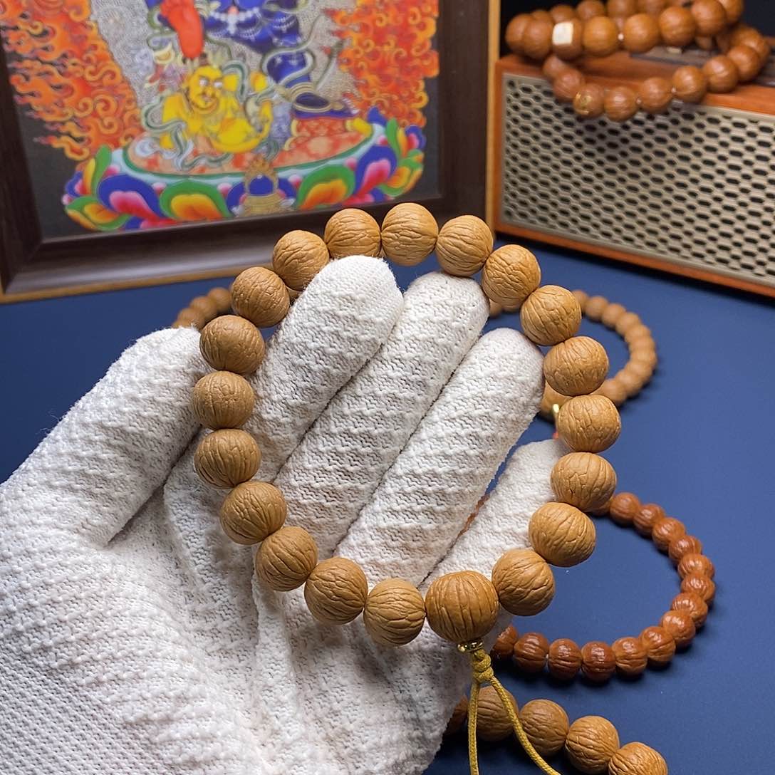 猴头核桃吊坠凤羽58