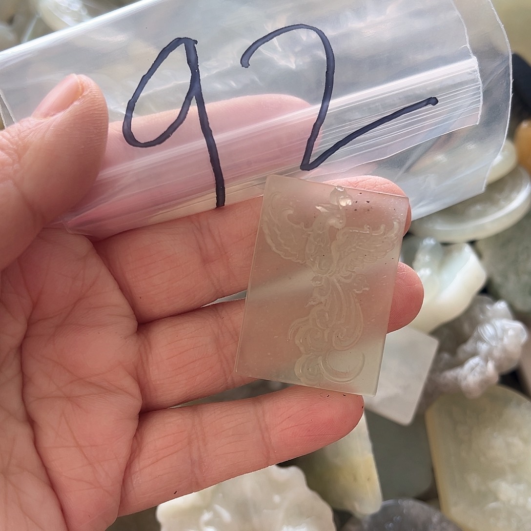 蛇纹石玉颈饰未镶嵌92