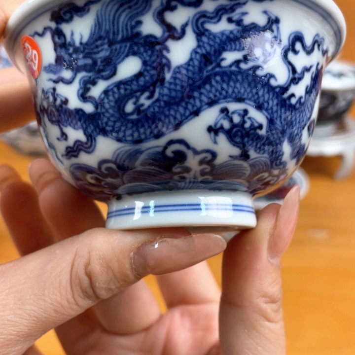 杯子景德镇手绘哈哈哈哈