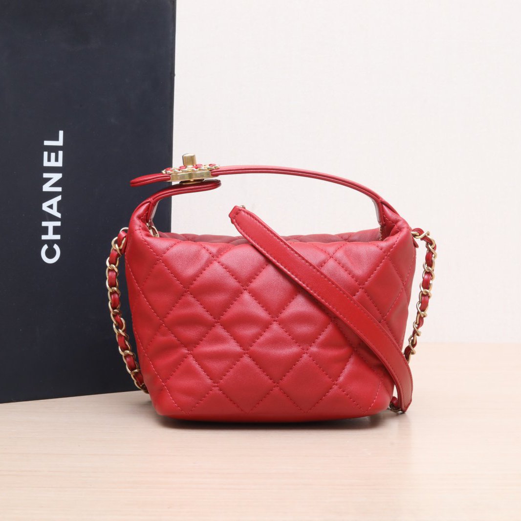 95新 Chanel/香奈儿 【娇】19BAG 饭盒斜跨包 29开P205844058