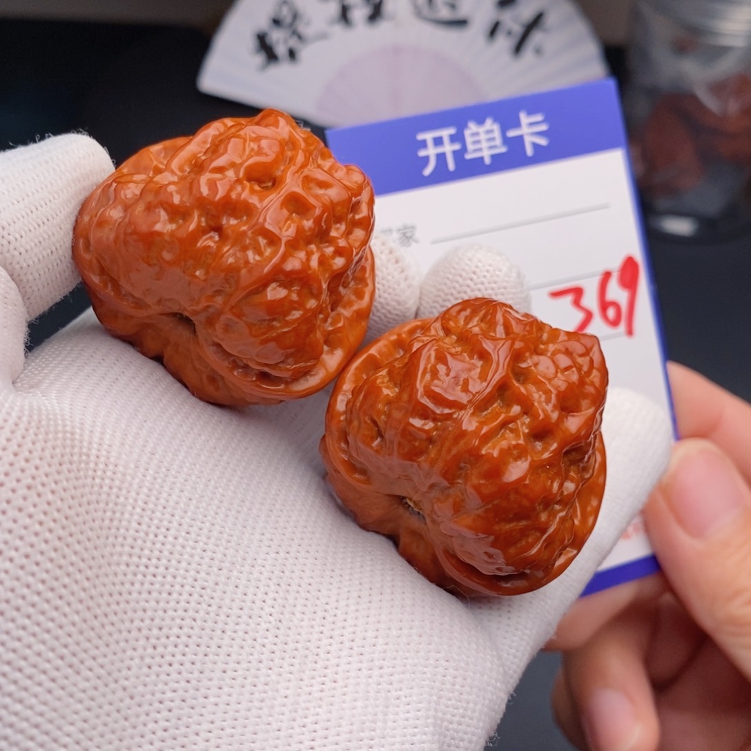 把件文玩核桃40蛤蟆头369