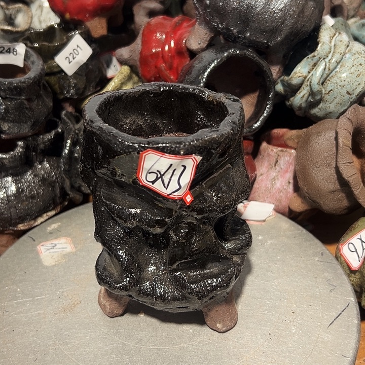 粗陶花盆制作就这样了