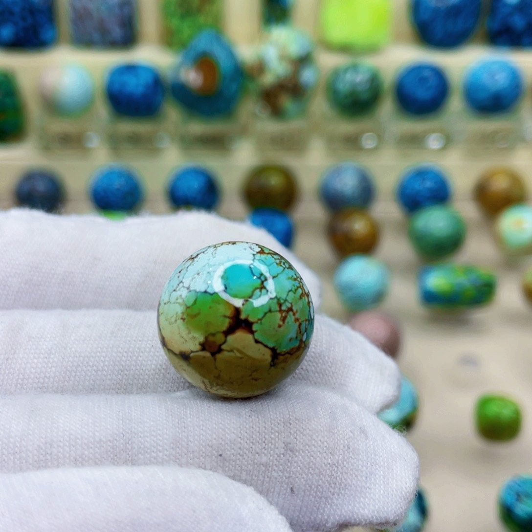 未镶嵌绿松石颈饰尺寸卡17.7