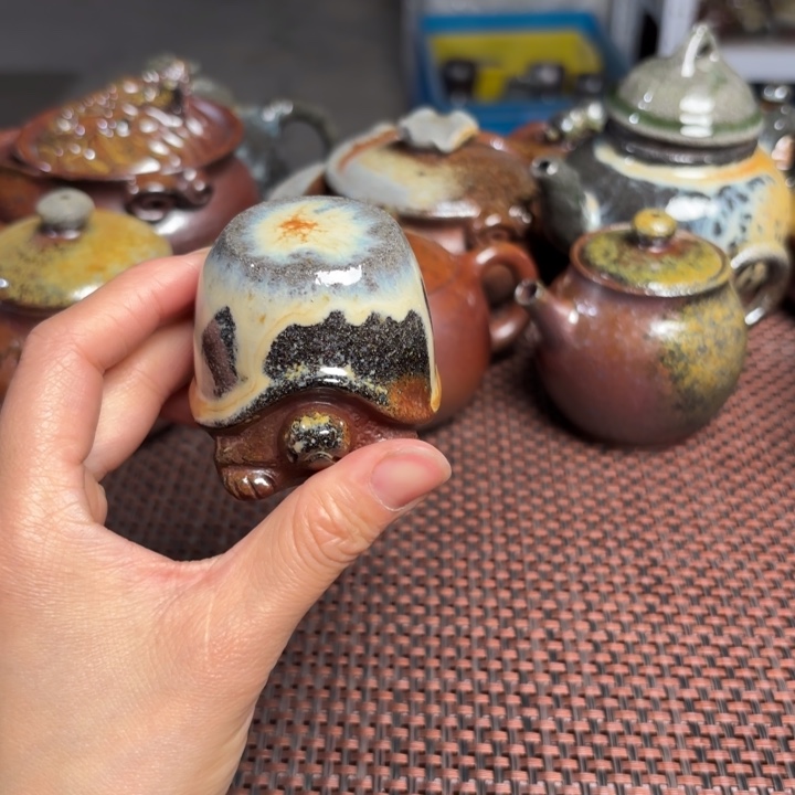 茶壶紫砂小金龟盖