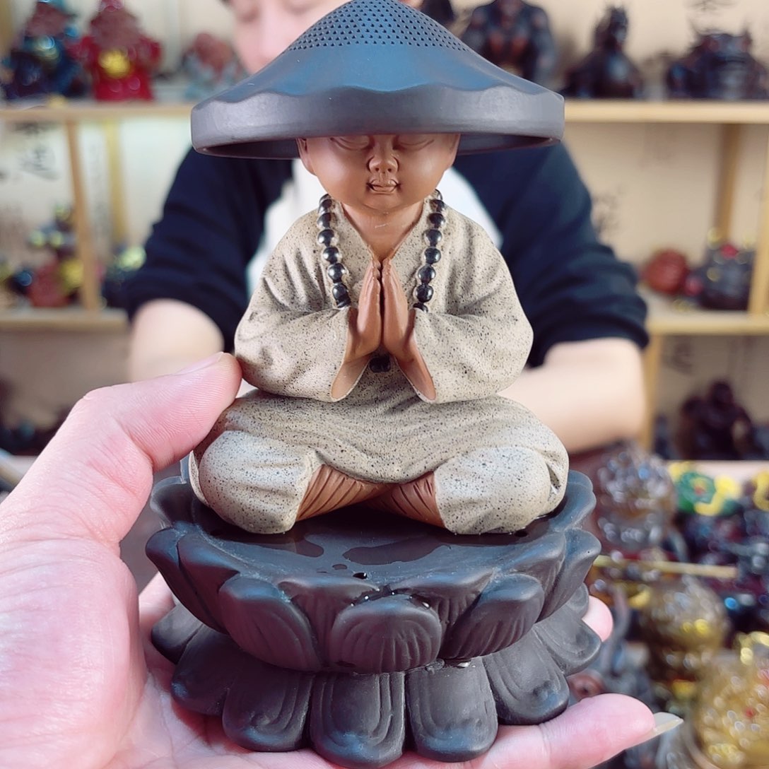 紫砂茶宠紫陶树脂茶宠摆件