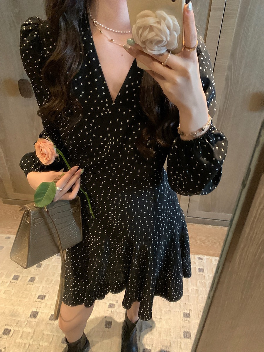 杰-玟玟-1401-1450连衣裙专链气质洋气韩版