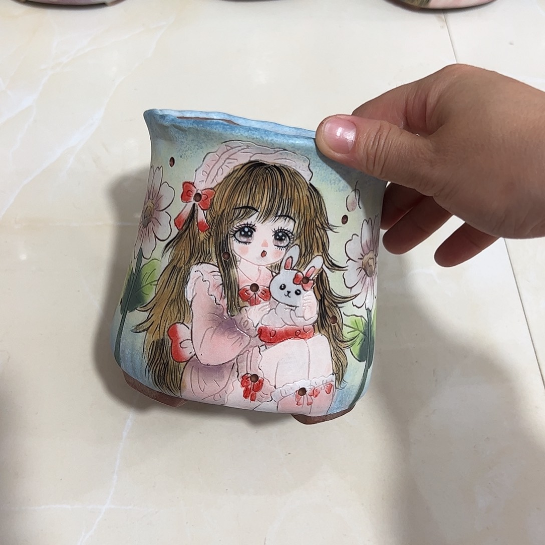 景德镇炫彩手绘口11