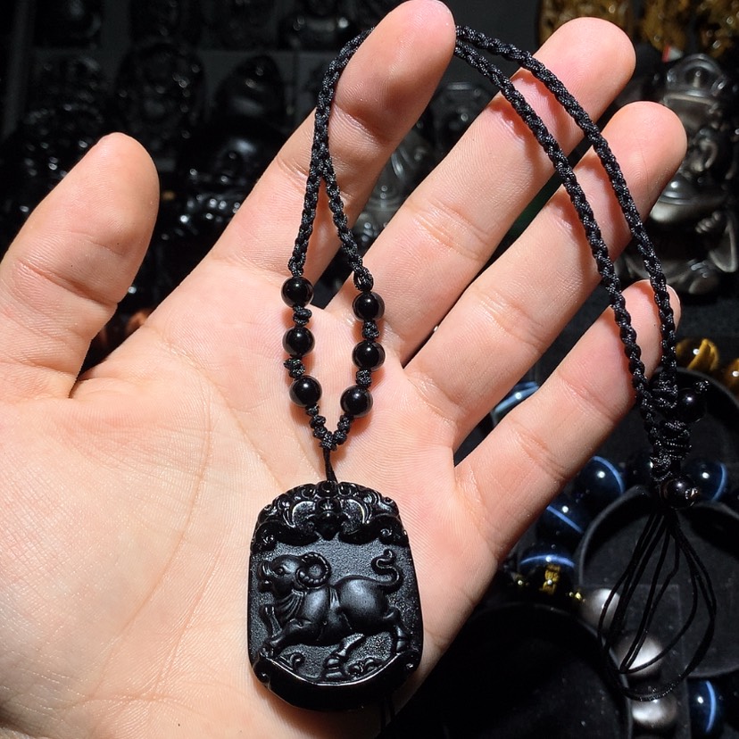 【闪购商品】未镶嵌黑曜岩珠宝奇石