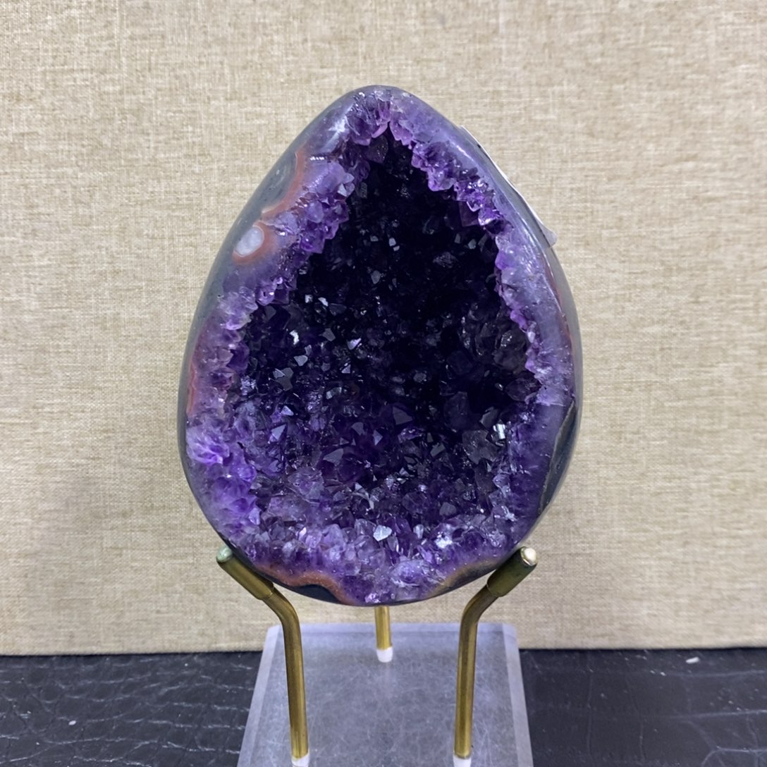 未镶嵌大型摆件（非配饰）水晶紫水晶300