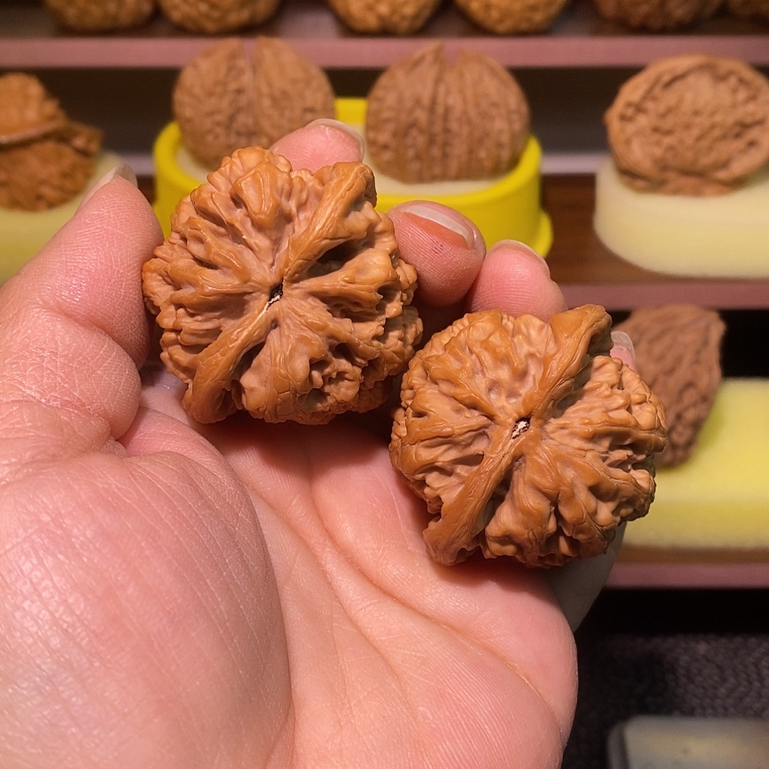 阿***旭把件文玩核桃42将军膀