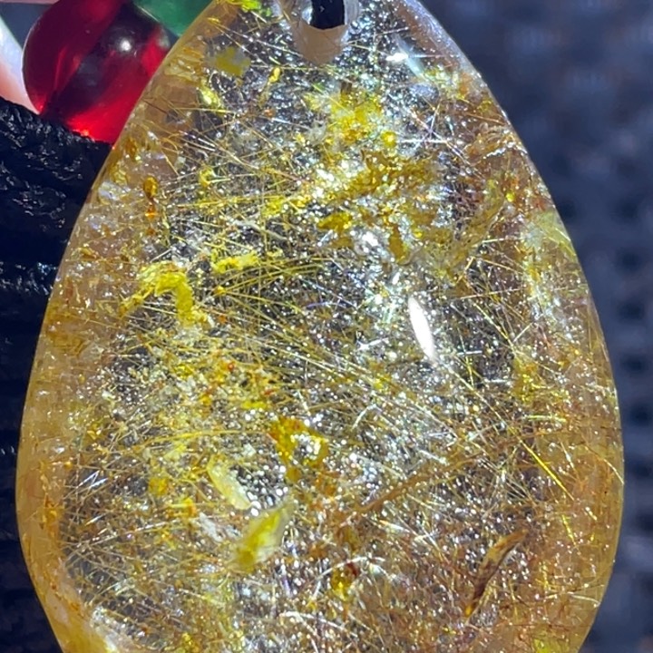 水晶吊坠(不含链)未镶嵌德*宏