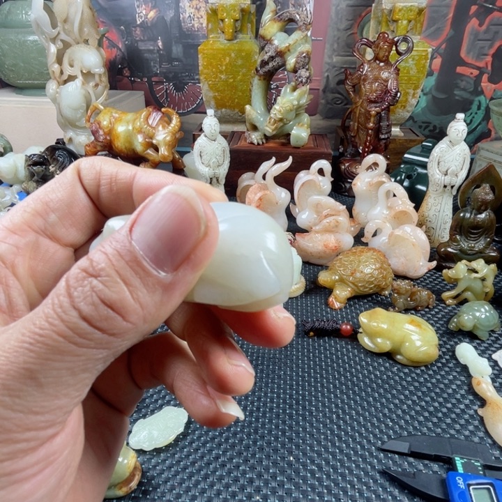 和田玉颈饰未镶嵌#****$