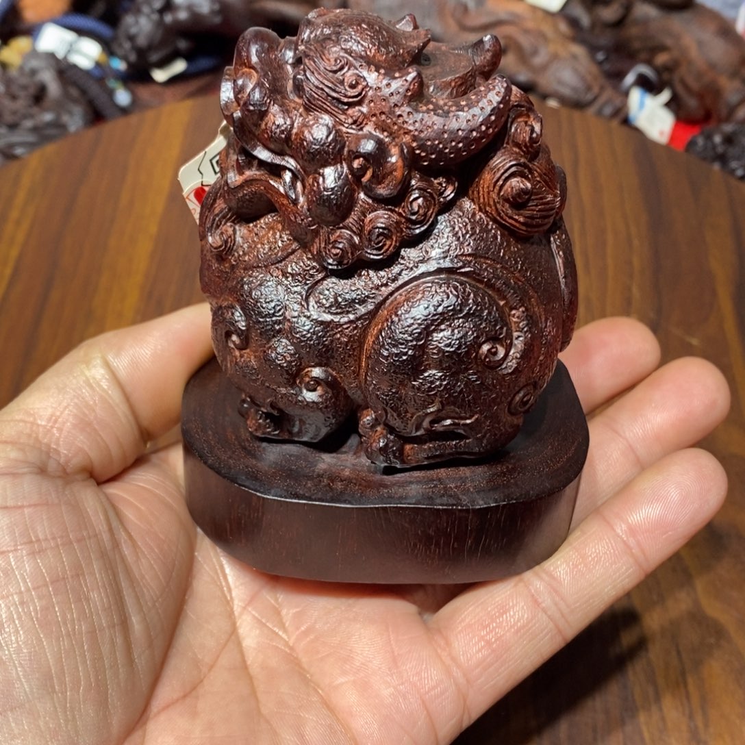 之***雅安达曼紫檀紫檀貔貅