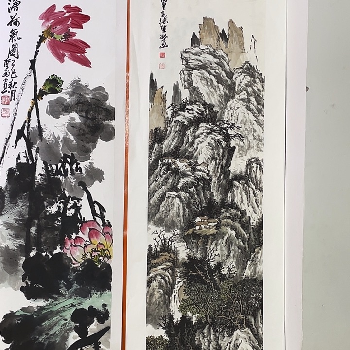 国画张圣敏先生纯手绘作品