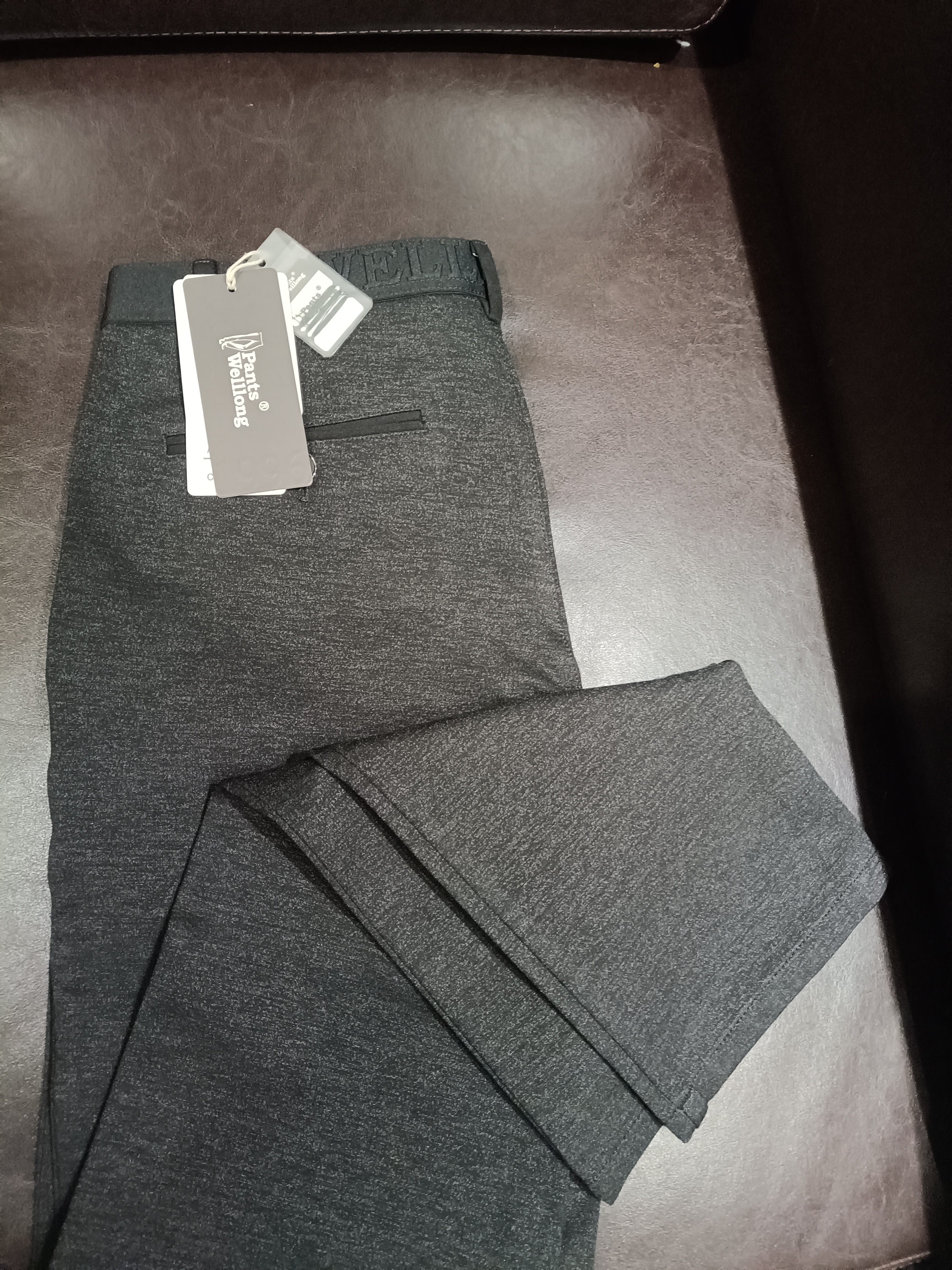 透气吸汗休闲裤男保暖裤子西装裤长裤冬季男士高腰