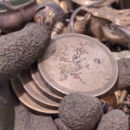 吾***缘闪电购铜摆件工艺品