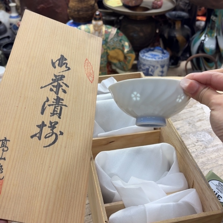 陶瓷古美术置物摆件