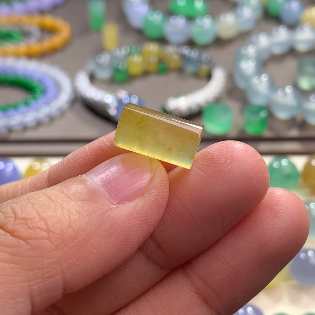 翡翠手链未镶嵌卡13.8～7.8