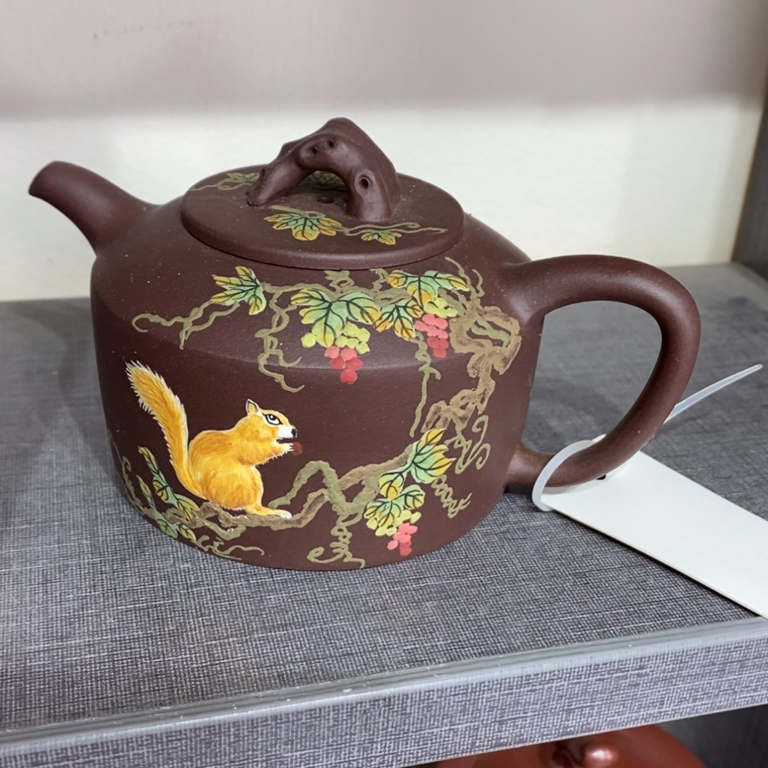 紫砂茶壶原矿手工208