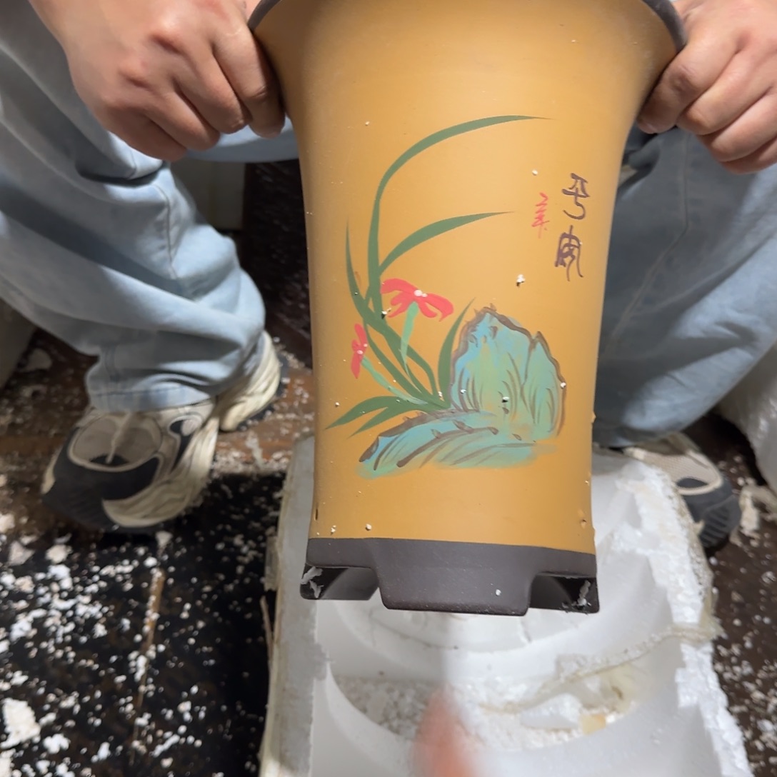 花盆紫砂口径18.22口径