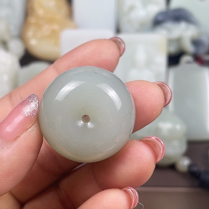 和田玉（糖玉）挂件未镶嵌