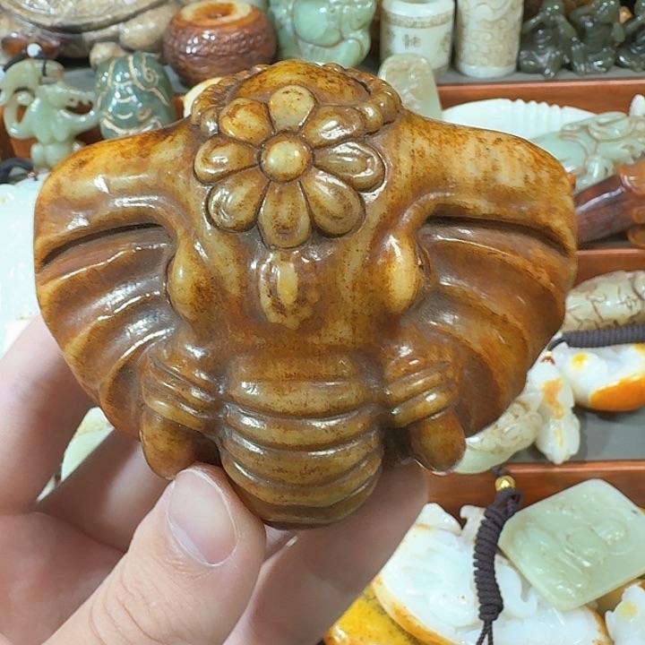 和田玉把件未镶嵌用****4