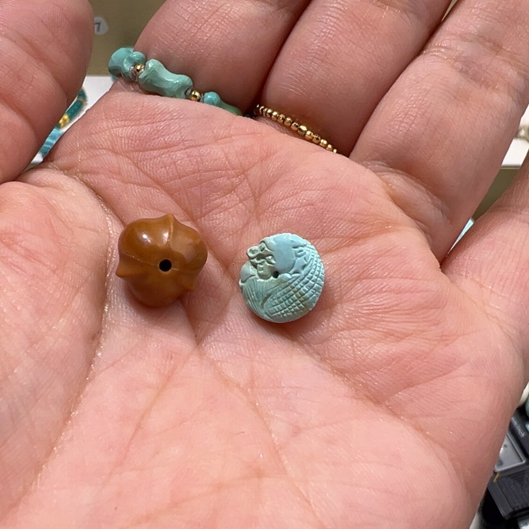 猴头核桃吊坠配件