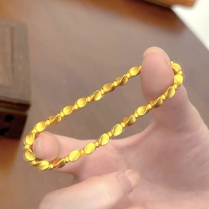 手链 碎几两扭扭珠手串简约弹力绳手串S-12