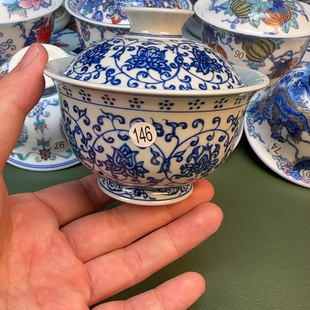 彦祖纯手工手绘茶具146