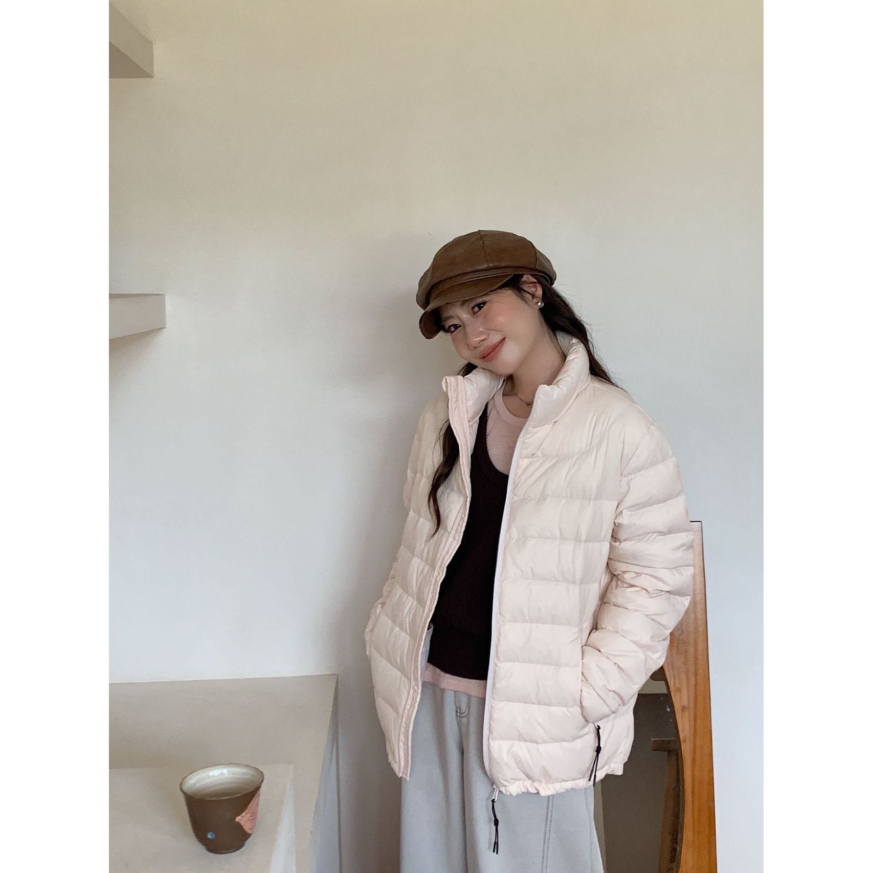 90绒排骨立领羽绒服ZYD020 wj