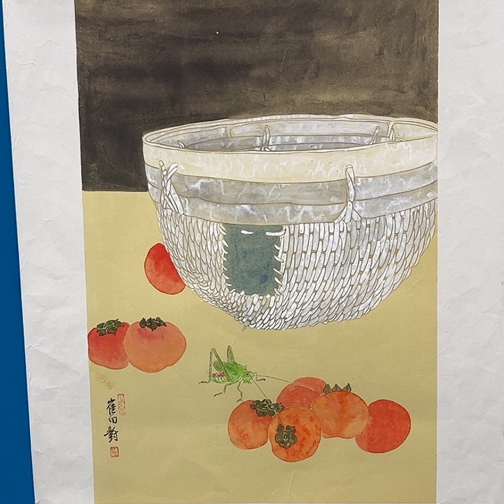 国画崔田对老师作品