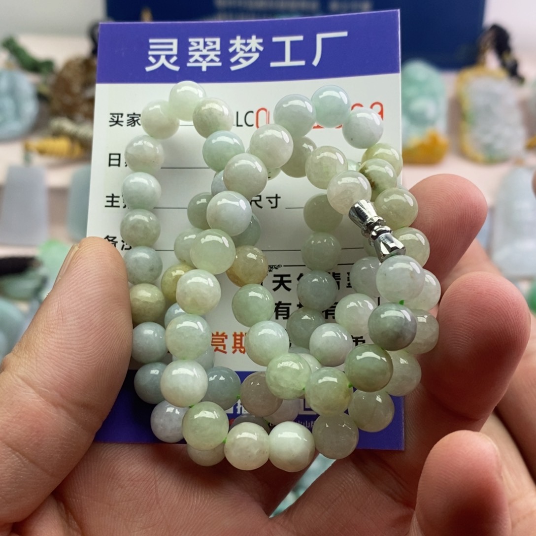 【闪购商品】翡翠套链未镶嵌项链