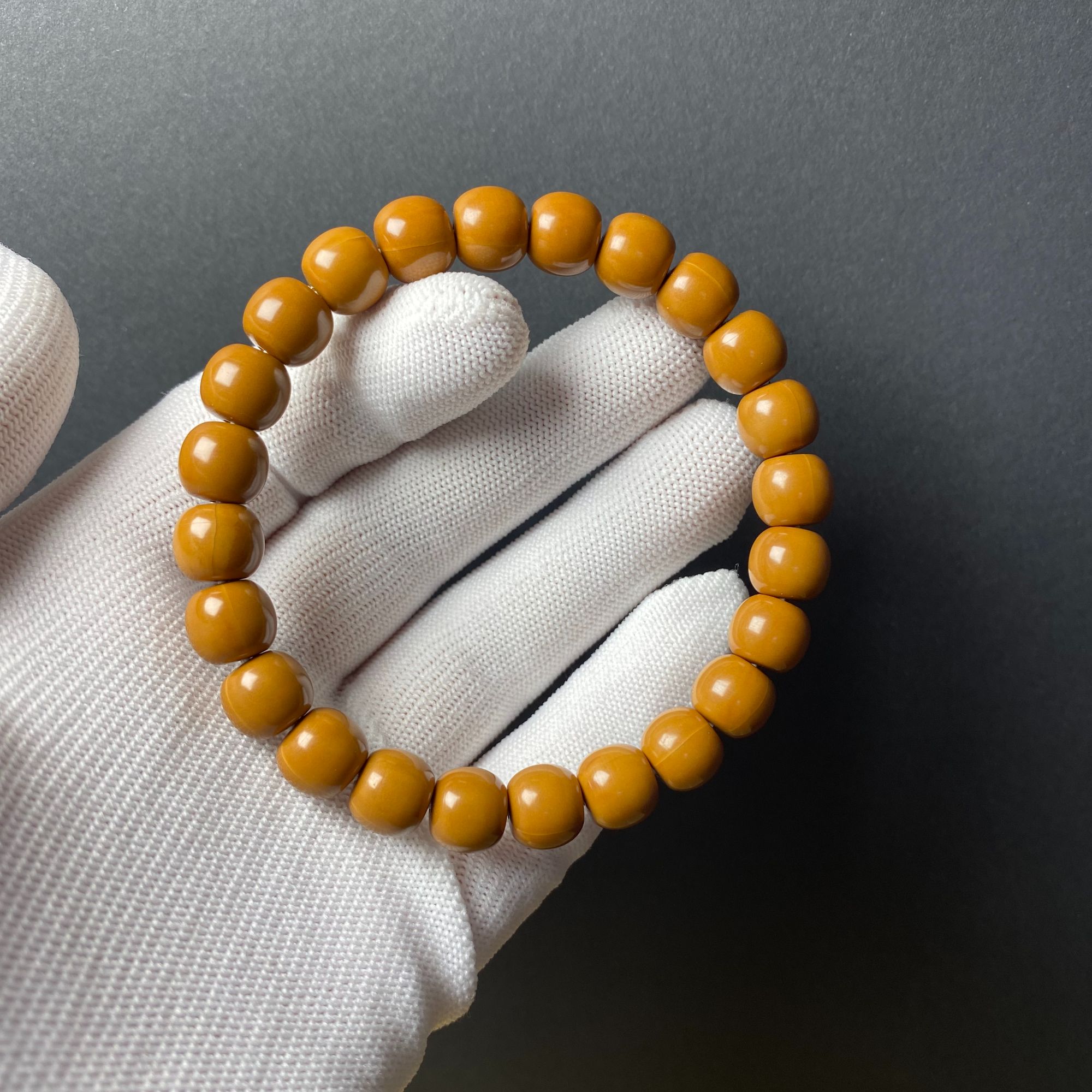 贰帝出品 毕业级全品无暇猴头小老型手串  精工高品质