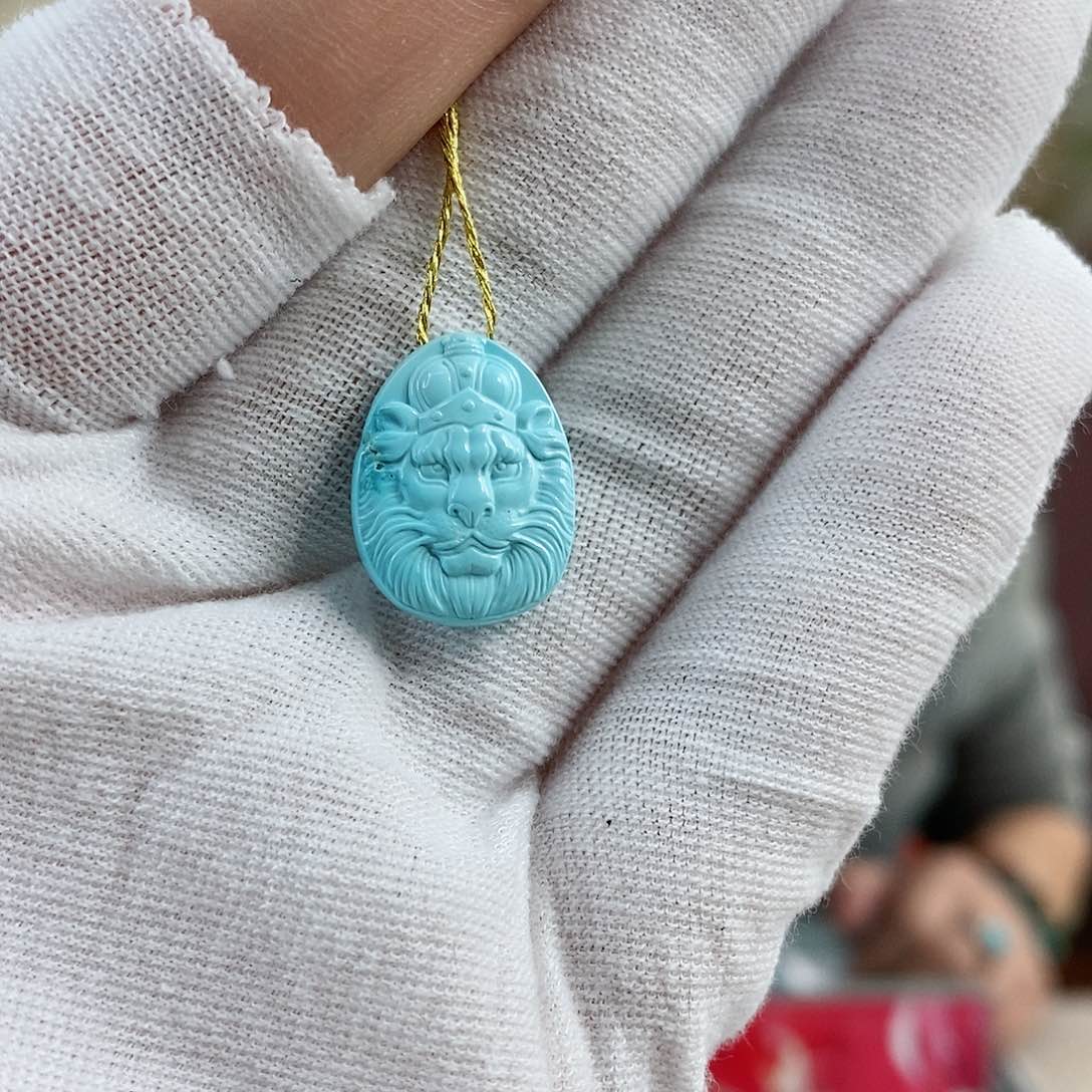 绿松石珠宝奇石未镶嵌