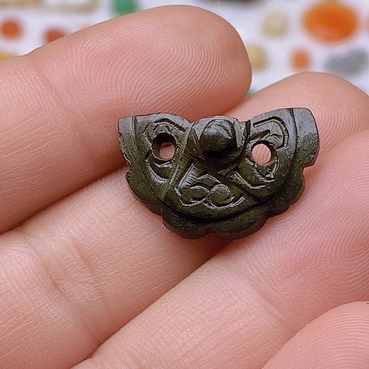 白玉菩提吊坠?****69988889986969