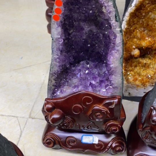 小葛摆件未镶嵌紫晶