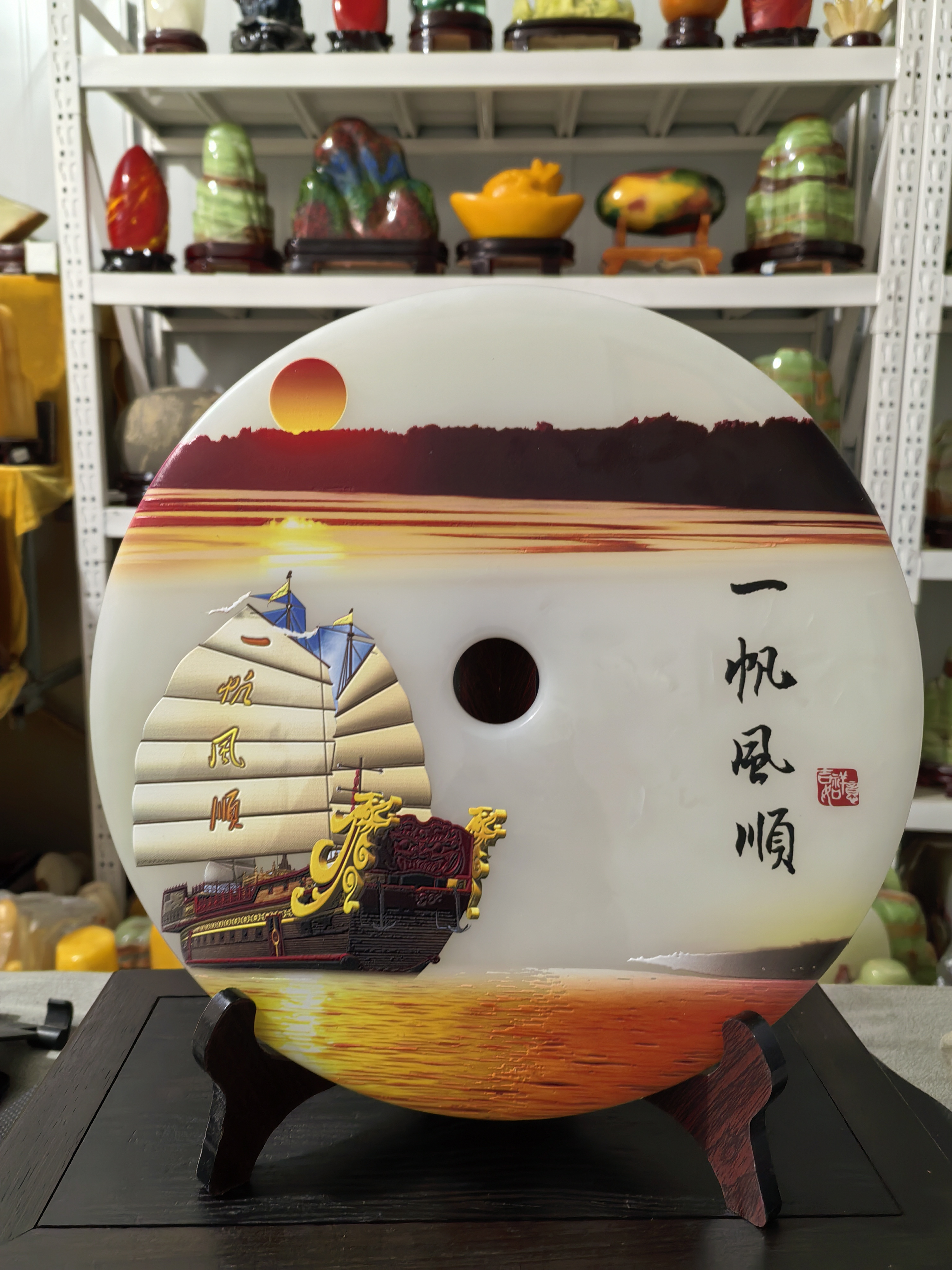 家居摆件奇石观赏石，石头工艺品礼品