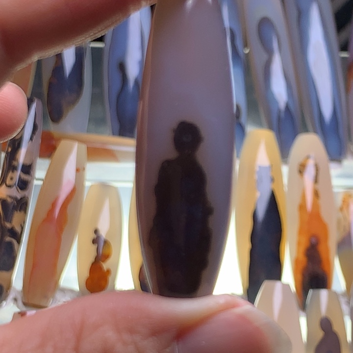 玛瑙/玉髓颈饰未镶嵌151