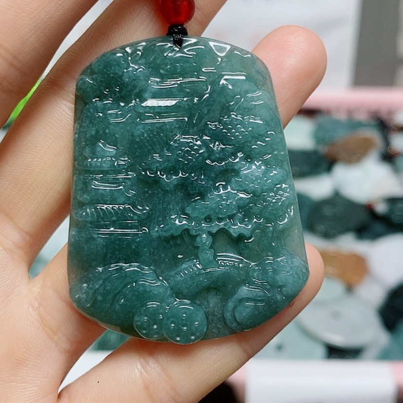 【闪购商品】翡翠颈饰未镶嵌纯天然